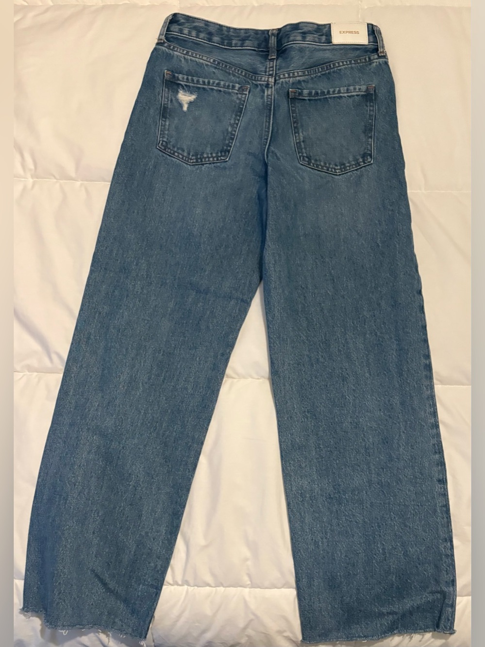 Express Relaxed Straight Low Rise size 0 R - Picture 6 of 6
